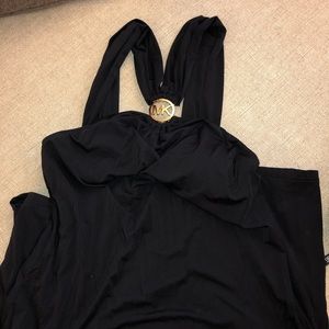 Michael Kors black beach dress